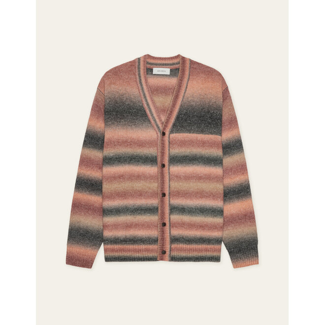 Boston Gradient Knitted Cardigan in Sea Moss Green