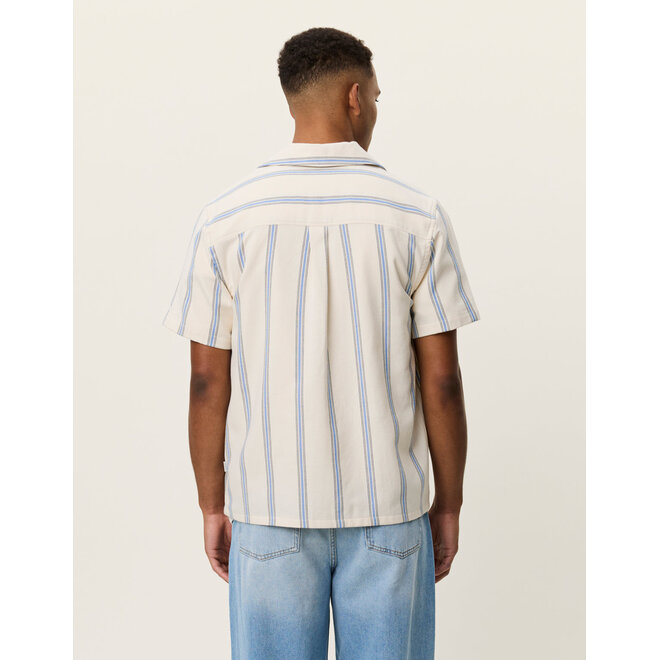 Lawson Stripe Shirt in Eggnog White