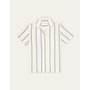 Lawson Stripe Shirt in Eggnog White