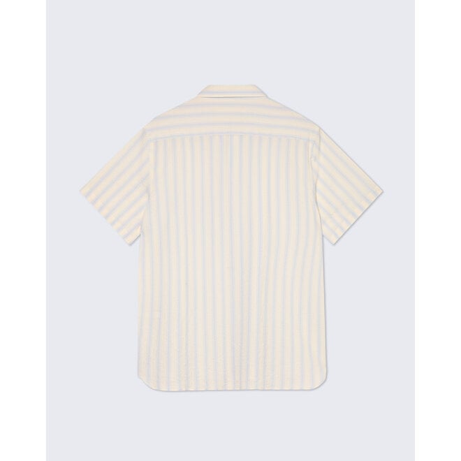 Alegre Shirt in Pale Blue Stripes