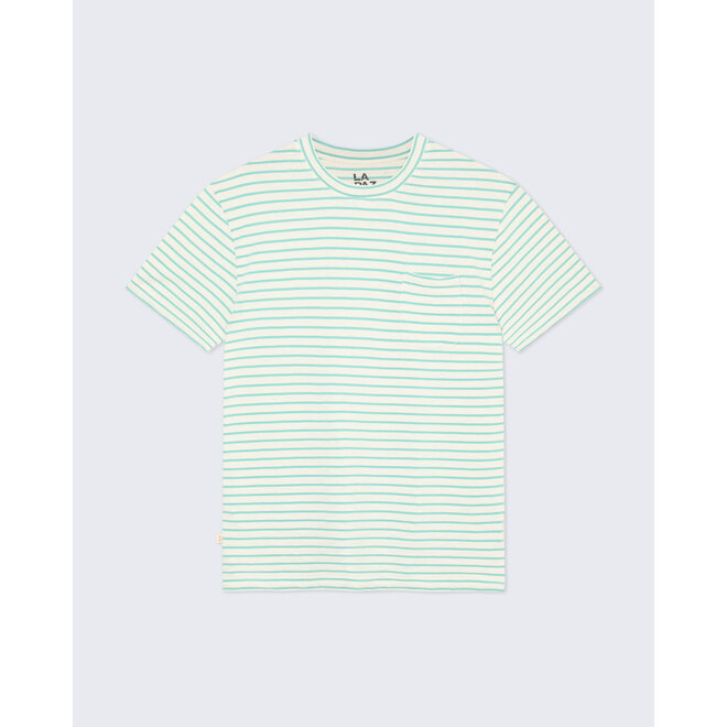 Guerreiro T-Shirt in Green Stripes