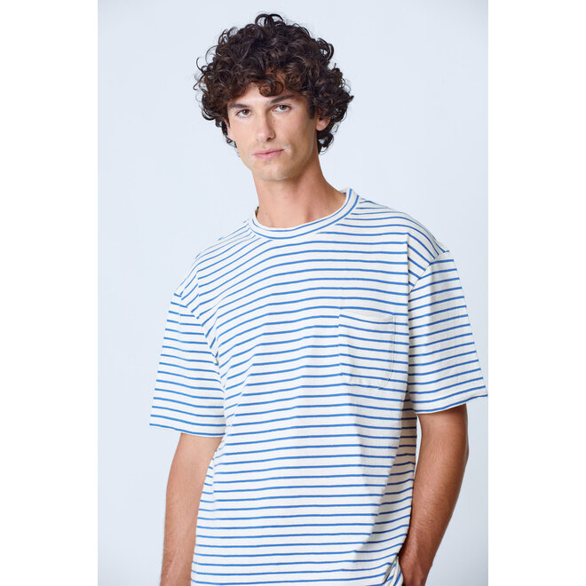 Guerreiro T-Shirt in Indigo Stripes