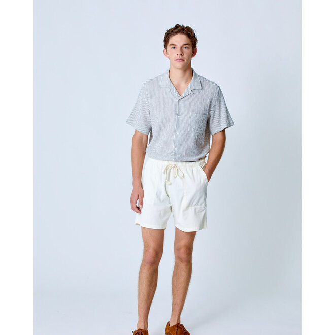 Formigal Baby Cord Beach Shorts in Off-White