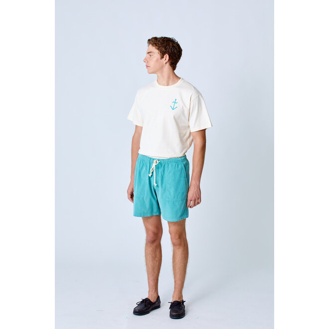 Formigal Baby Cord Beach Shorts in Green