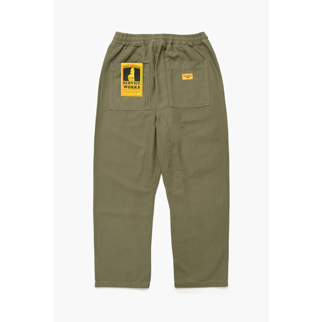 Classic Chef Pants in Olive