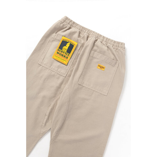 Classic Chef Pants in Stone