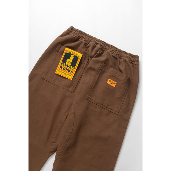 Classic Chef Pants in Bark
