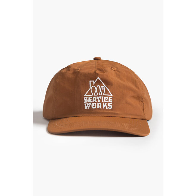 Home Comforts Cap in Rust