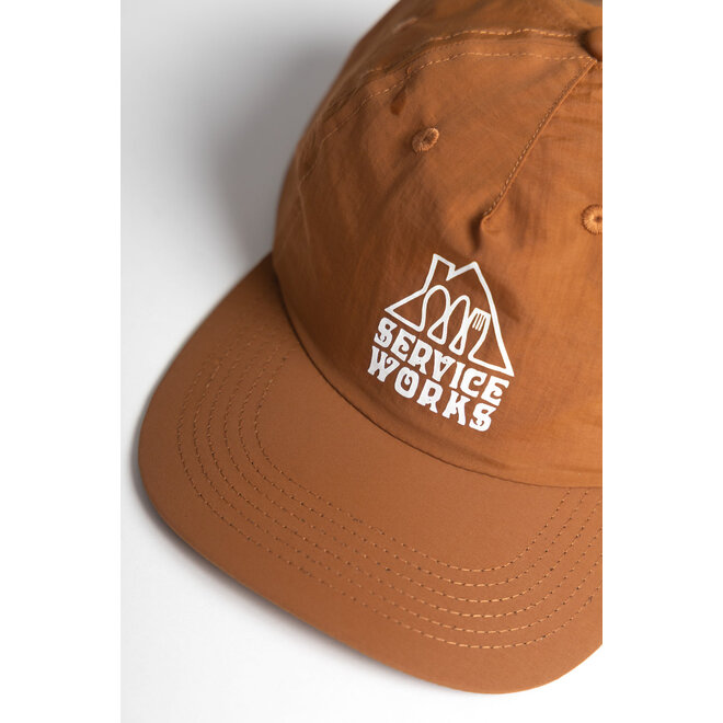 Home Comforts Cap in Rust