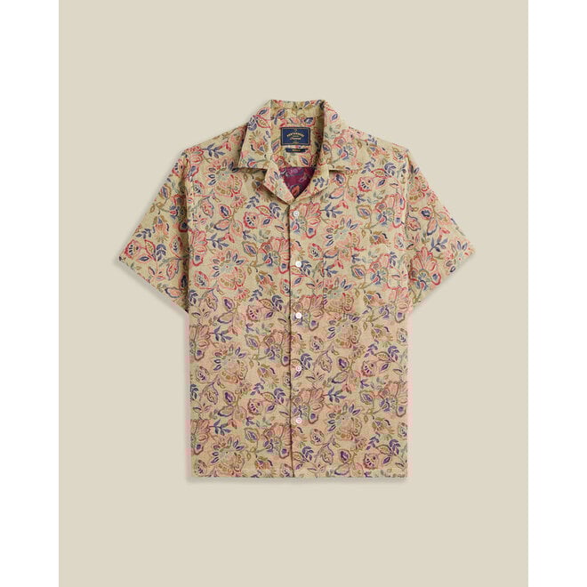 Flowers Tapestry Vacation Shirt