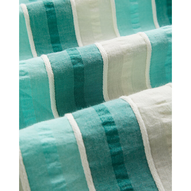 Punta Vacation Shirt in Green/White