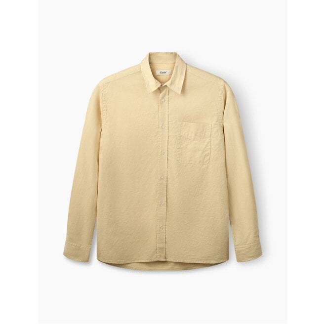 Maple Linen Shirt in Vintage Yellow