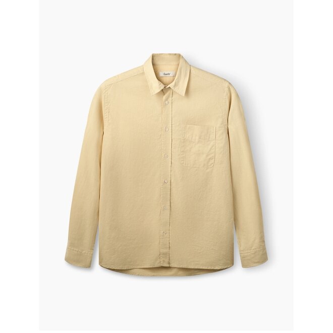 Maple Linen Shirt in Vintage Yellow