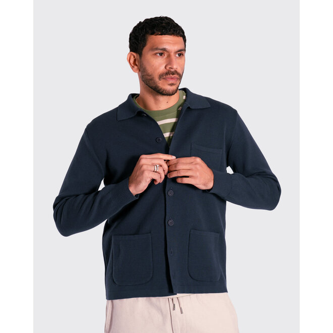 Station Cardigan in Navy