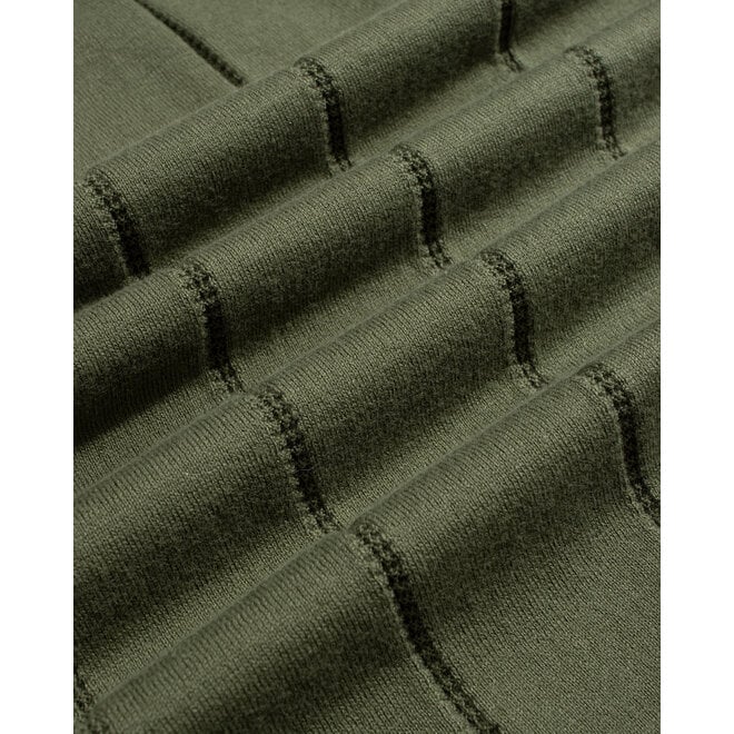 Jacobs Knitted Polo in Green