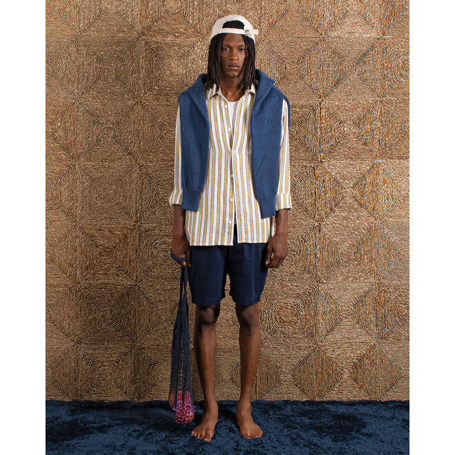 Canopy Stripe Shirt in White/Multi