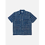 Camper Shirt in Indigo Circles