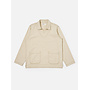 Smock Overshirt in Ecru