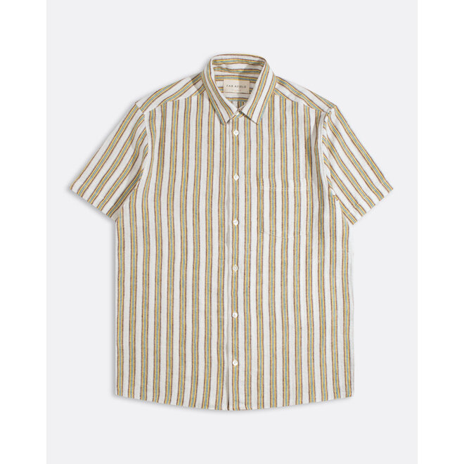 Canopy Stripe Shirt in White/Multi