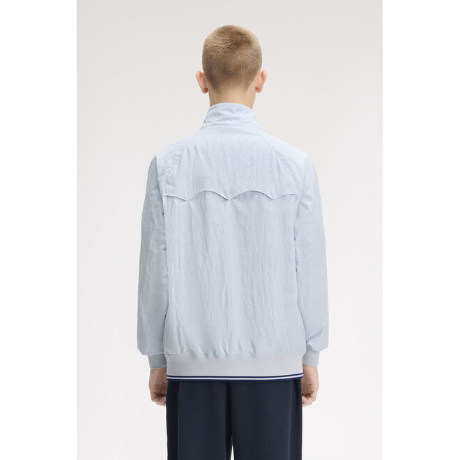 Crinkle Harrington Jacket in Dusky Blue