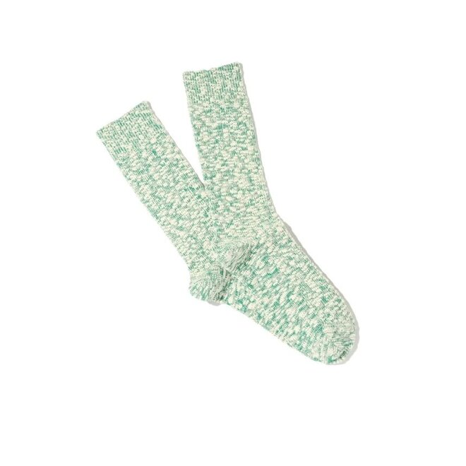 Lightweight Slub Crew in Green