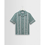 Didcot Embroidered Shirt in Sea Green