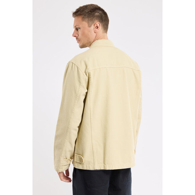 Fisherman Chore Jacket in Gravel Ecru