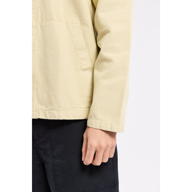 Fisherman Chore Jacket in Gravel Ecru
