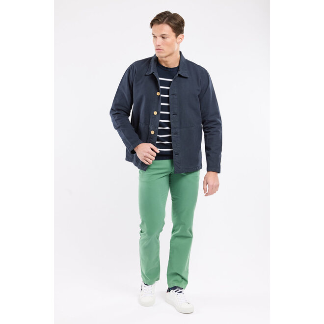 Fisherman Chore Jacket in Deep Navy