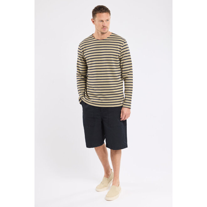 Mariniere Heritage Sweatshirt in Treehouse/Marine Deep