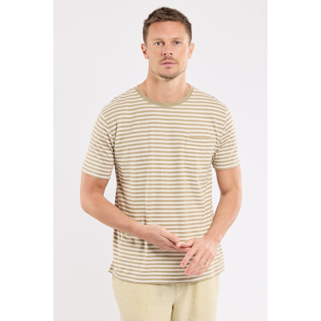 Heritage Linen Tee in Treehouse/Nature