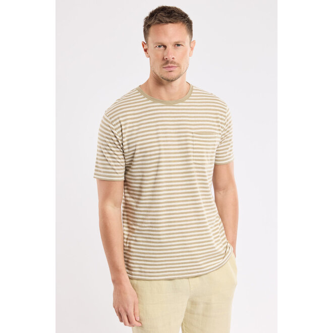 Heritage Linen Tee in Treehouse/Nature