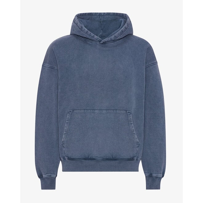 Organic Oversized Hood in Neptune Blue