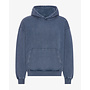 Organic Oversized Hood in Neptune Blue