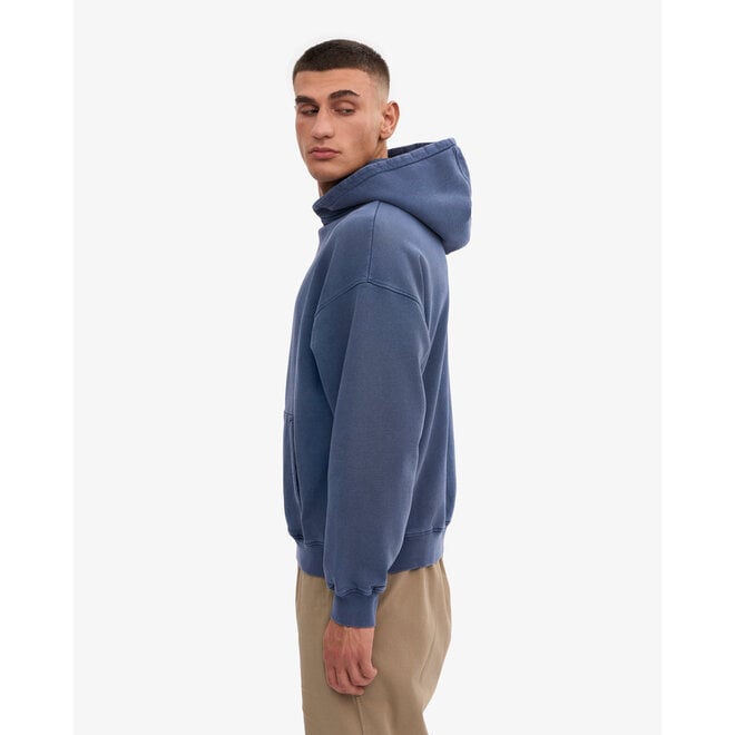 Organic Oversized Hood in Neptune Blue