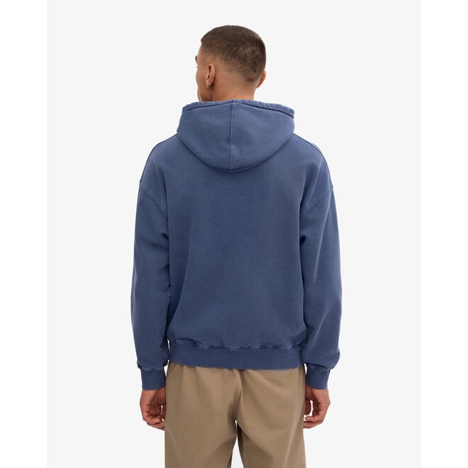 Organic Oversized Hood in Neptune Blue