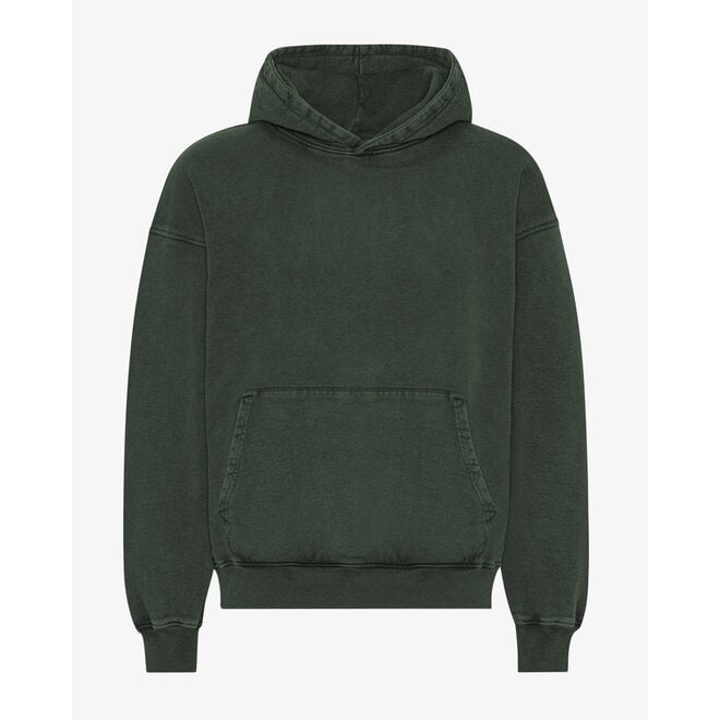 Organic Oversized Hood in Midnight Forest