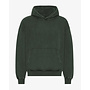 Organic Oversized Hood in Midnight Forest