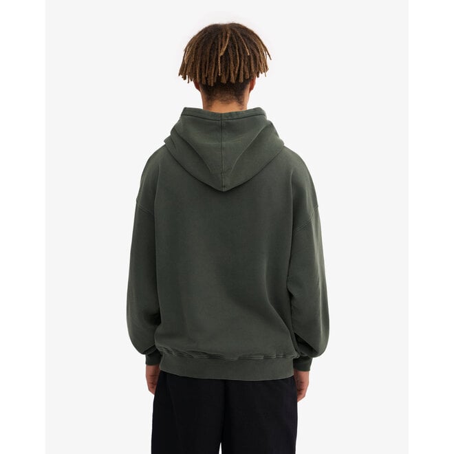 Organic Oversized Hood in Midnight Forest