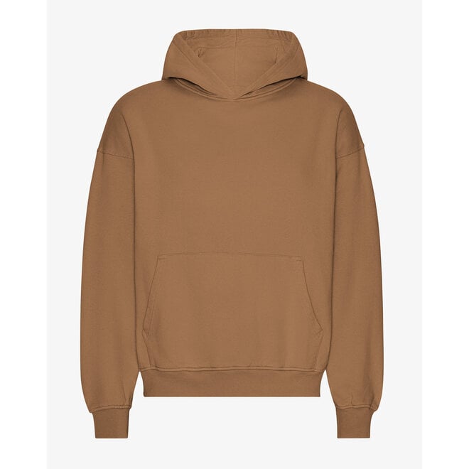 Organic Oversized Hood in Sahara Camel