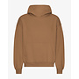 Organic Oversized Hood in Sahara Camel