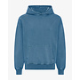 Organic Oversized Hood in Faded Indigo