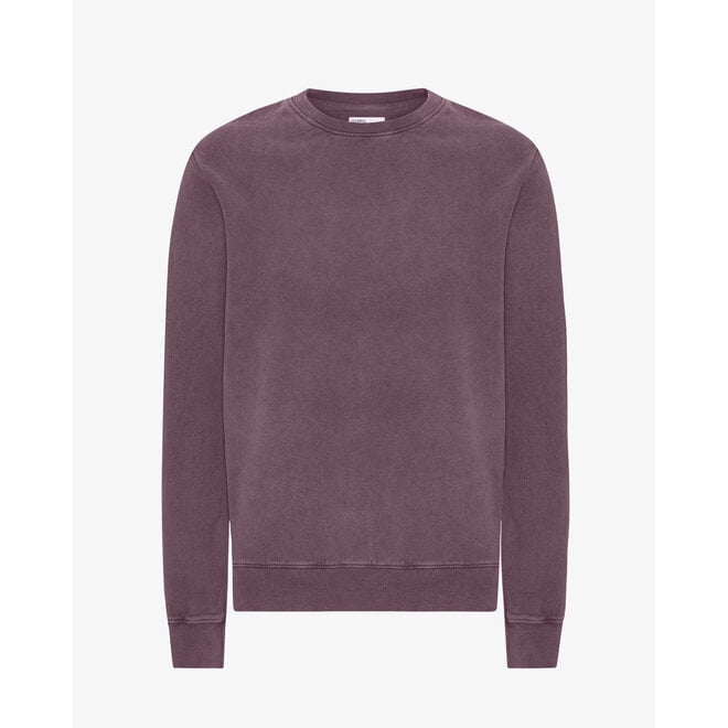 Classic Organic Crew in Faded Grape