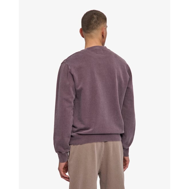 Classic Organic Crew in Faded Grape