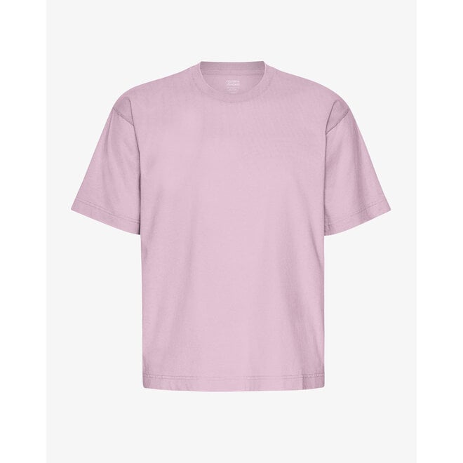 Oversized Organic T-Shirt in Pearly Purple