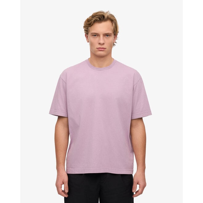 Oversized Organic T-Shirt in Pearly Purple