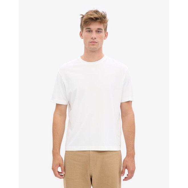 Oversized Organic T-Shirt in Optical White