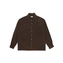 Linen Leisure Shirt in Espresso