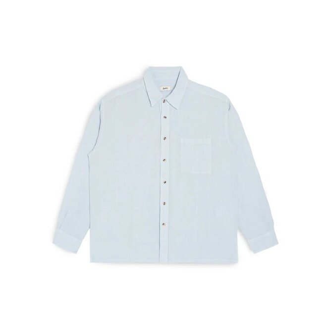 Linen Leisure Shirt in Sky Blue