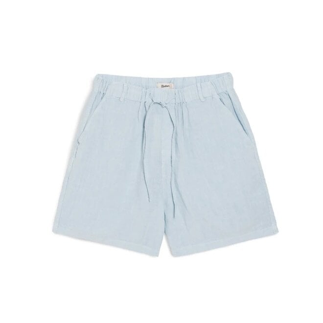 Linen Leisure Short in Sky Blue